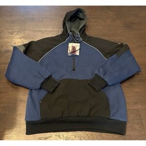 RefrigiWear Frostline Pullover Hooded Coat for Men - With 3-Layer Insulation nwt